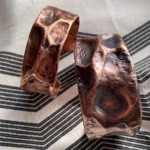 Handmade Copper Cuffs