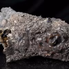 Rare Fulgurite Stem or Petrified Sand and Clay