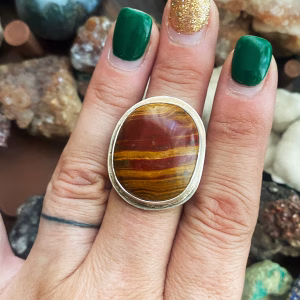 Sterling Silver Onyx ring
