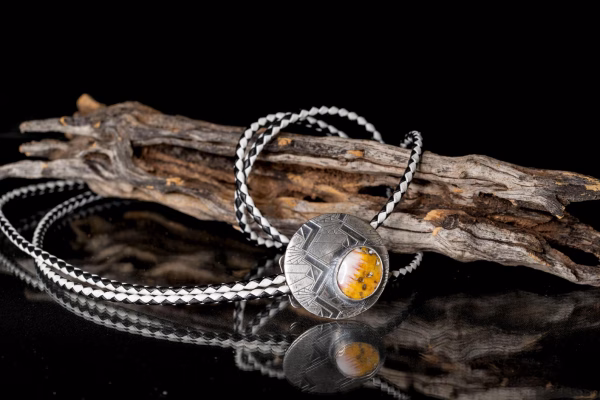 sterling silver Spiny Oyster concho