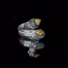 Sterling Silver Spiny Oyster Ring