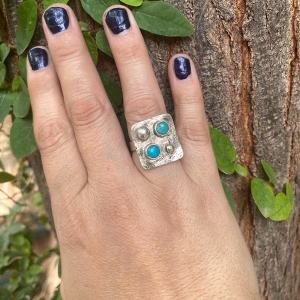 Sterling Silver Turquoise Ring