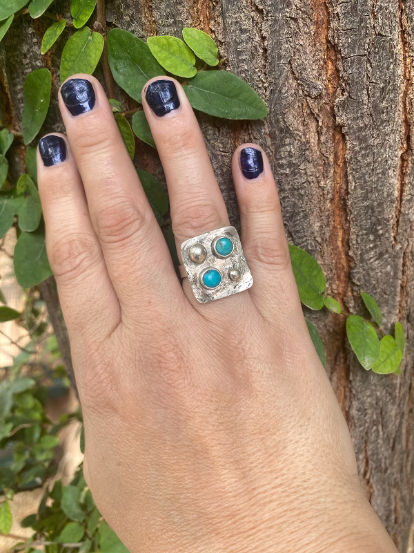 Sterling Silver Turquoise Ring