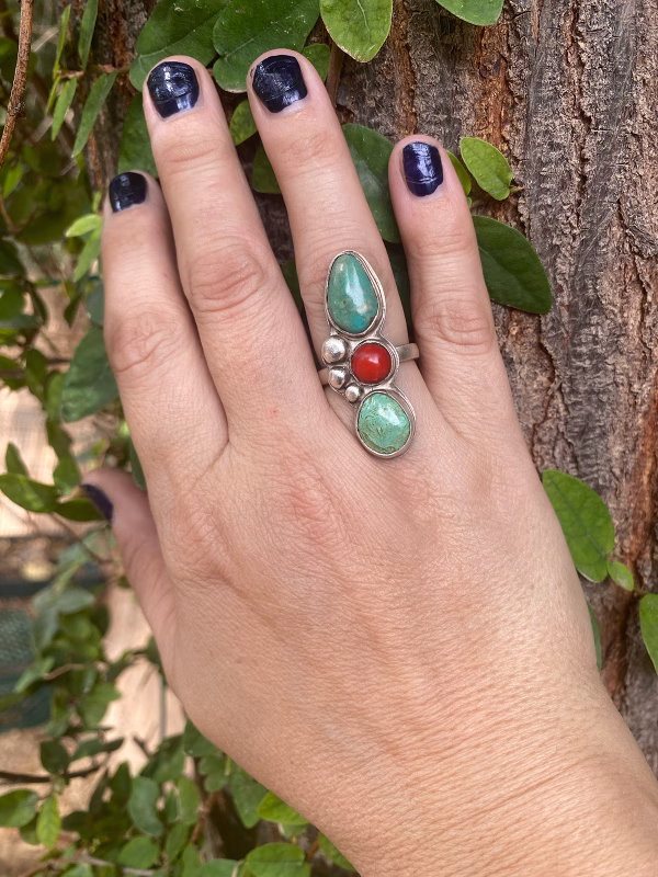Sterling Silver Turquoise Ring