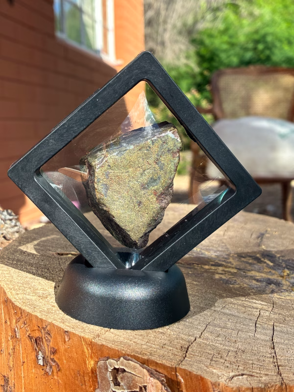 Home Decor and Rock stand for displaying minerals